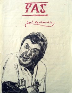 Matt's been drawing since childhood.