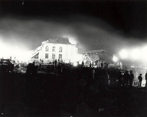 NLSchoolExplosionatNight