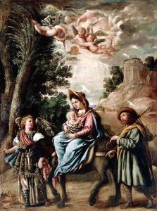 Flight into Egypt, by Juan de Pareja